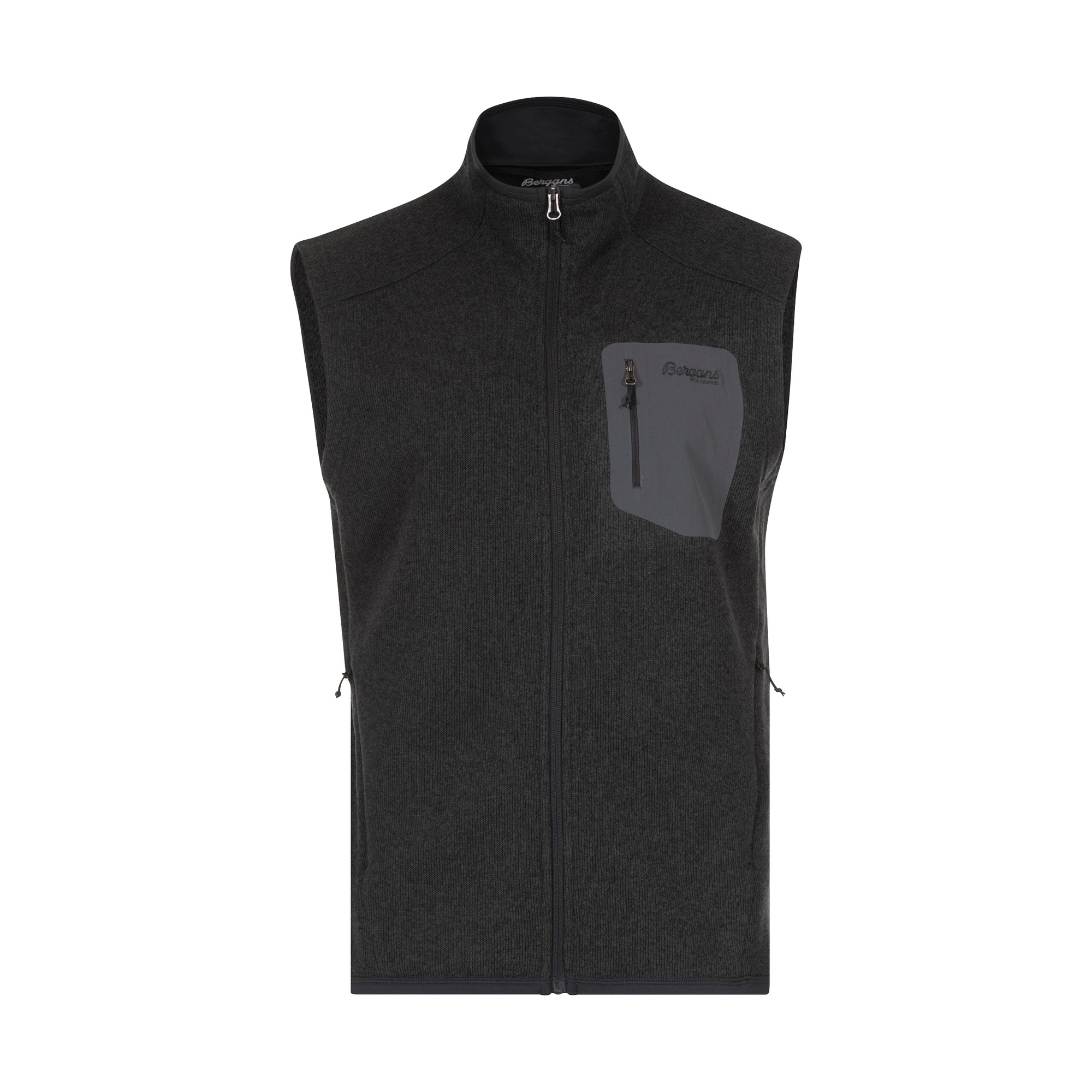 Bergans Kamphaug Knitted Vest Men XL Grey