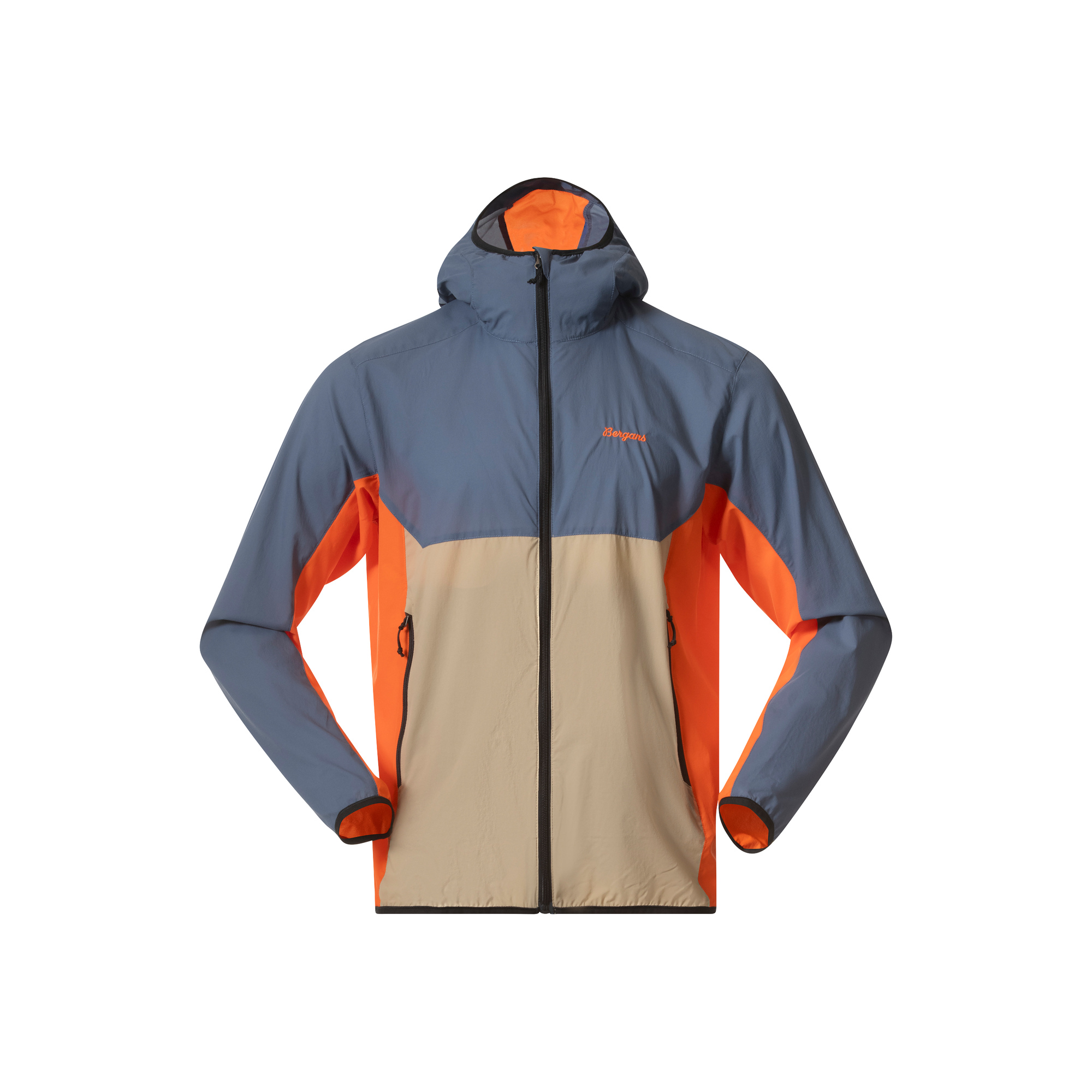 Bergans Vaagaa Windbreaker Jacket Men L Blue