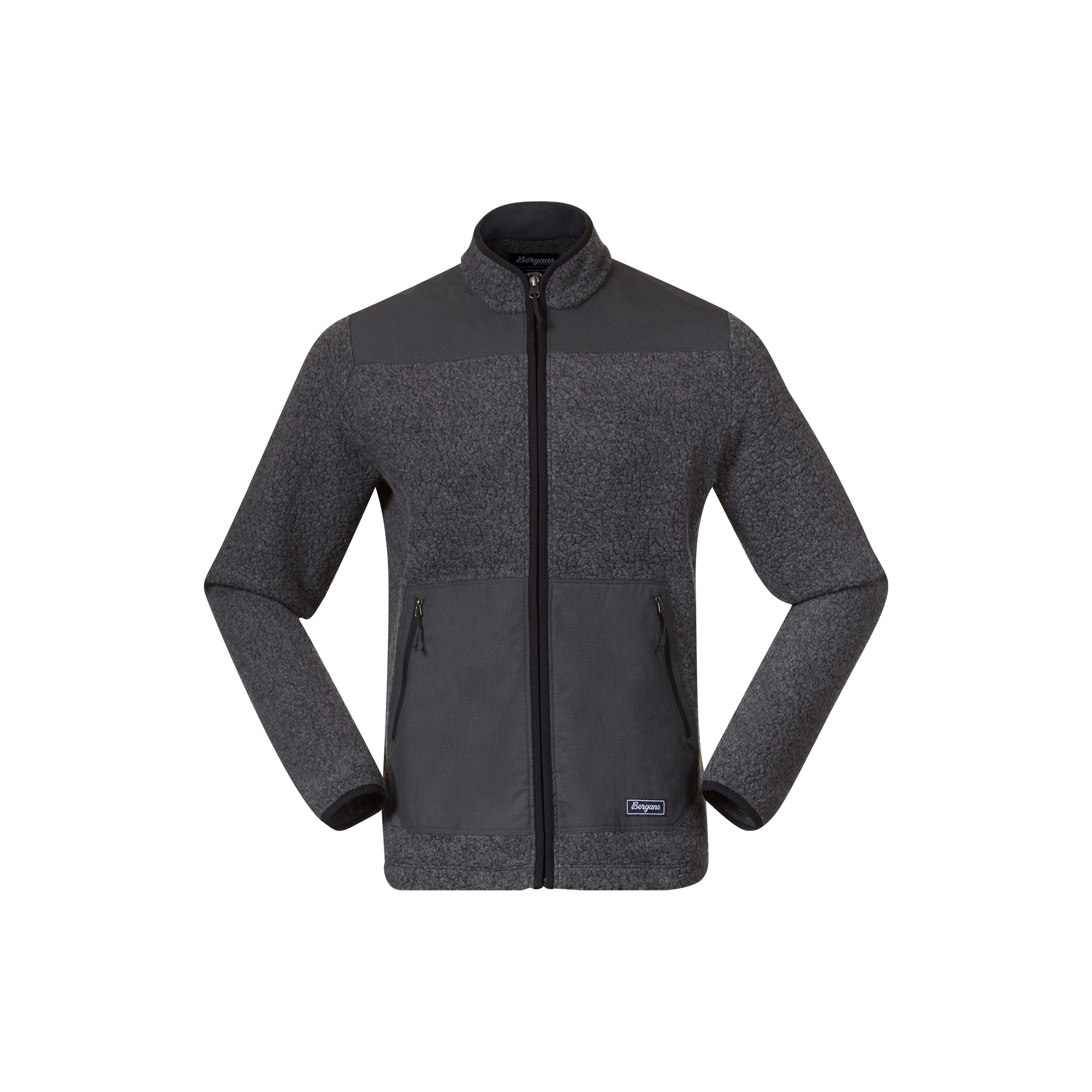 Bergans Nordmarka ReWool Pile Midlayer Jacket Men XL Grey