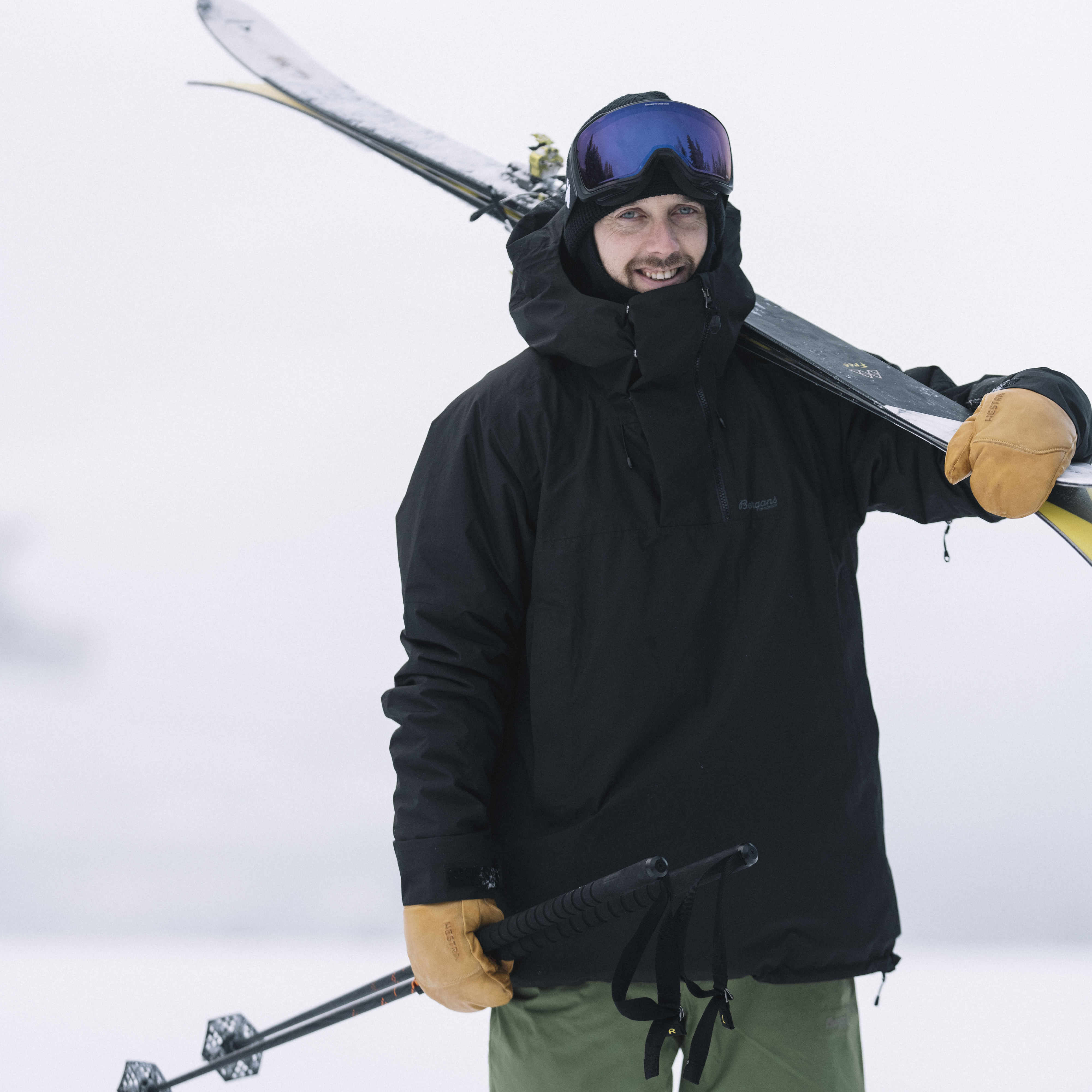 Stranda insulated cheap hybrid anorak